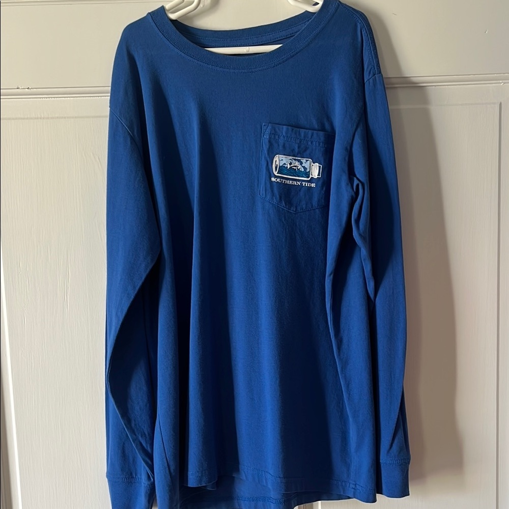 Southern Tide Blue Long Sleeve Shirt